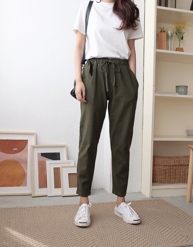 Pansy pants - Olive  最新