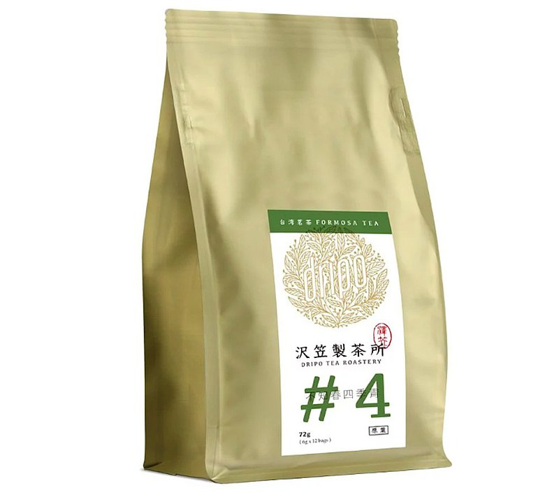 DRIPO沢笠製茶所 台灣茗茶 冷泡/熱泡原葉茶包 #04 不知春四季青  最新