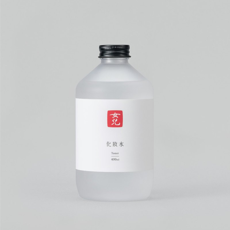 化妝水 400ml l 溫和配方、不含酒精、含天然絲瓜露  最新