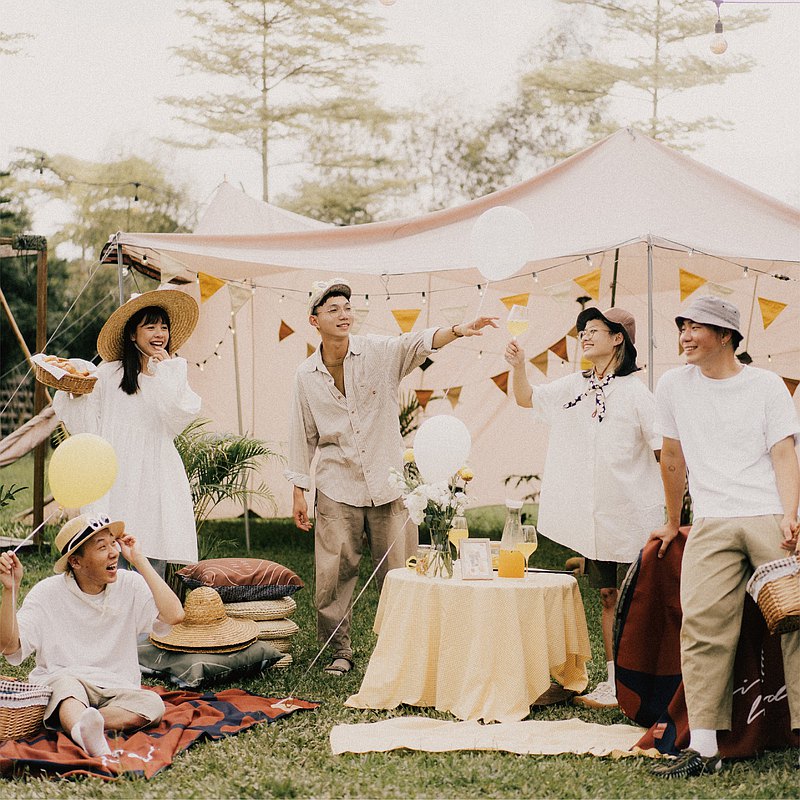 【體驗】【Pinkoi 獨家】自然圈・酥酥小姐 Picnic・BonJou 野餐雙人套票  最新