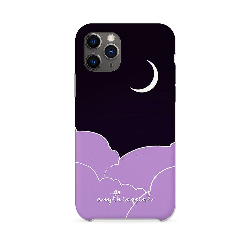 Moon and Clouds iPhone Case and Samsung Premium Matt Case  最新